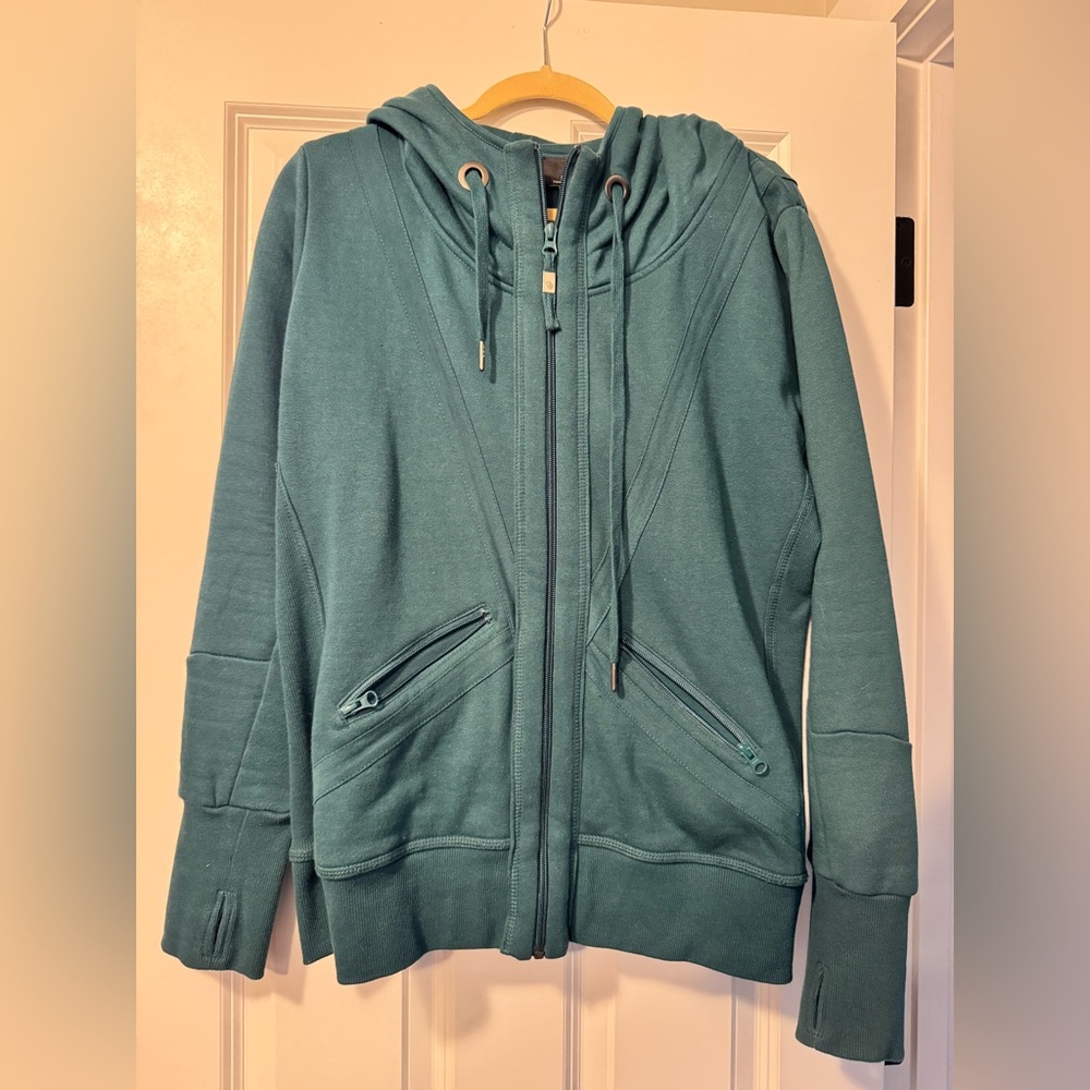 MPG Teal Performance Hoodie
